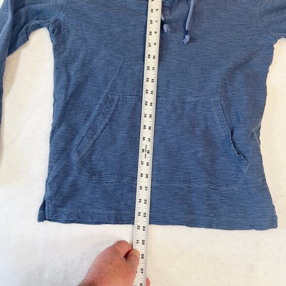 Southern Tide Hoodie Sweatshirt S Drawstring Hood Kangaroo Pouch Henley Style - Picture 10 of 15